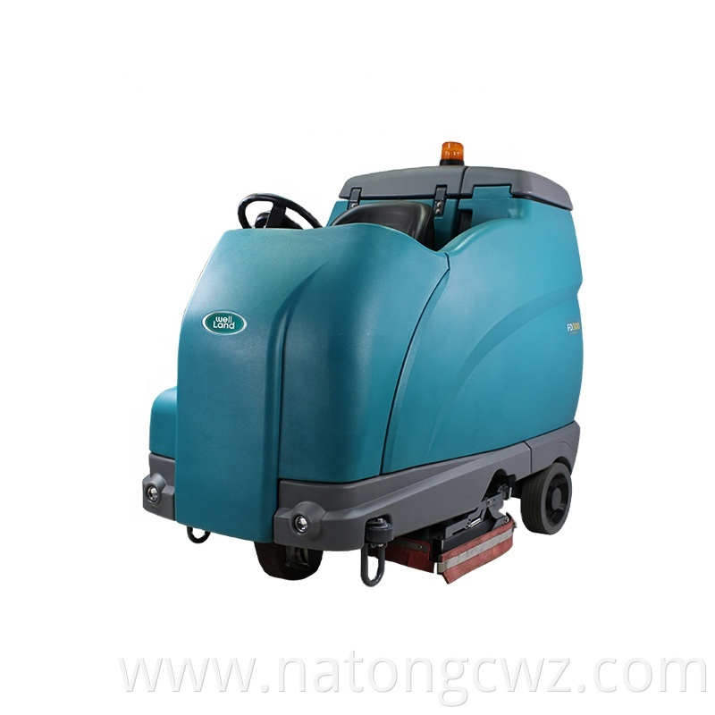 Most welcomed big capacity industrial use floor scrubber